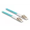 DeLOCK kuituoptinen kaapeli LC Duplex - LC Duplex OM3 1 m