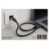 Good Connections Ethernet-kaapeli USB-C RJ45, antrasiitti, 1,0 m