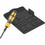 Wera 05018110001 Kraftform Kompakt 900 Set 1 ruuvimeisselisarja iskuruuvimeisselillä ja kärjillä, 19 kpl, 1/4", musta/keltainen