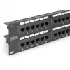 DIGITUS - kytkentäpaneeli - RJ-45 x 48 - harmaa, RAL 7035 - 2U - 48 porttia (DN-91648U)