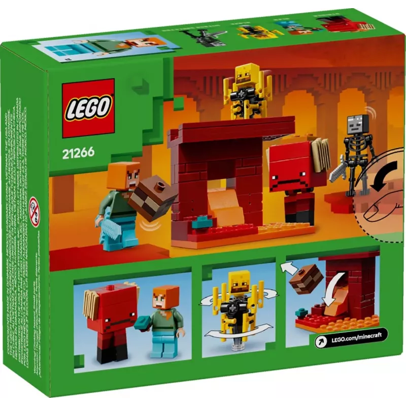 LEGO MINECRAFT 21266 Nether-laavataistelu