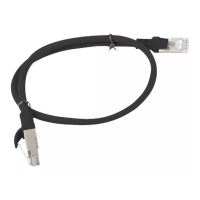 Verkkokaapeli LANBERG PCU5-10CC-0500-BK Cat5e U/UTP RJ-45 — 5 m, musta, CCA-johdin