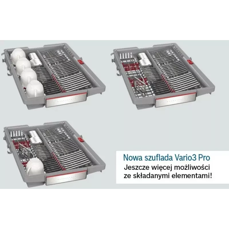 Bosch Serie 6 SPV6ZMX17E astianpesukone täysintegroitu 10 astiastoa