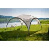 Paviljonki Event Shelter, 4,5 x 4,5 m (vaaleanharmaa/harmaa)