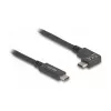 USB-kaapeli DeLOCK 80037 1 m USB-C musta