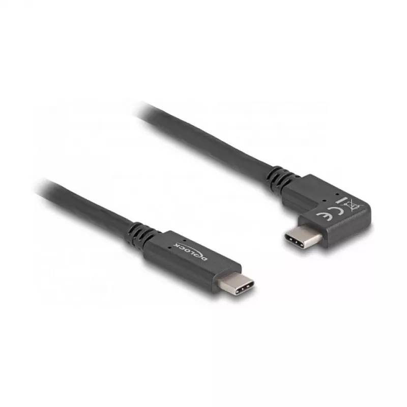USB-kaapeli DeLOCK 80037 1 m USB-C musta