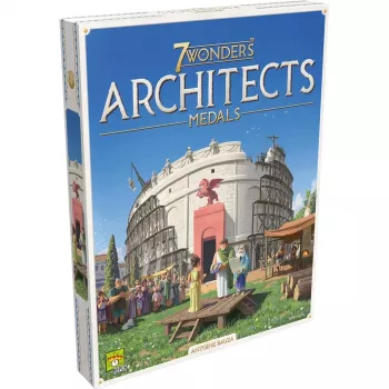 7 Wonders Architects - Medals, lautapelin lisäosa