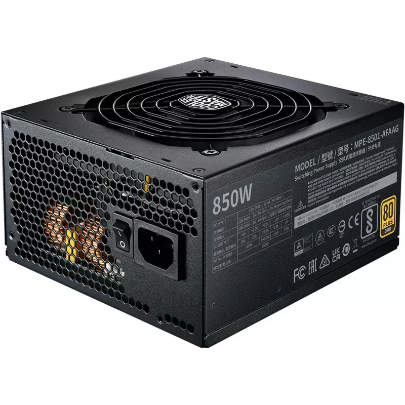 Virtalähde Cooler Master MWE Gold 850 V2 850W