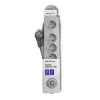 Ylijännitesuoja Qoltec 50272 harmaa 5 AC-pistorasiaa 230V 3m
