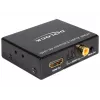 HDMI stereo / 5.1 -kanava audion erotin 4K, sovitin musta