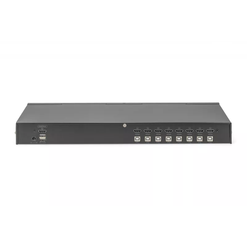 Digitus 8-porttinen HDMI KVM-kytkin USB 4K Ultra HD