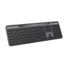 Logitech Signature Slim Solar+ K980 langaton näppäimistö, US International, grafiitti
