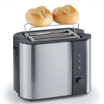 Severin 2589 2 viipaletta 800 W musta, ruostumaton teräs