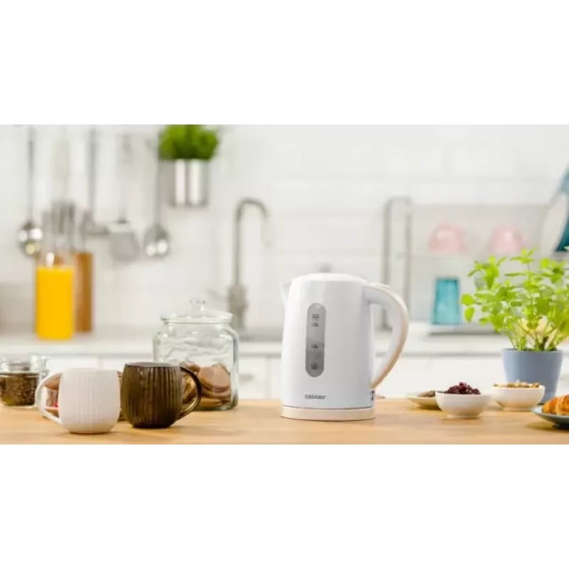 Sähköinen vedenkeitin Zelmer 1,7 L 2200 W valkoinen