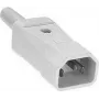 C14-kylmälaitepistoke Bachmann 915.971 harmaa