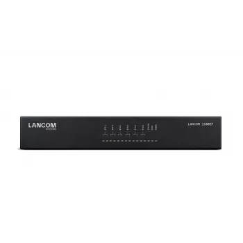 LANCOM 2100EF – SD-WAN-yhdyskäytävä – kuitu- ja Ethernet-liitännöillä – 1GbE, 2.5GbE – 1U – pilvihallittu – pöytä-/räkkikiinnitys (61109)