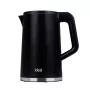 IDEAL vedenkeitin 1,7 l, teräskotelo, teho 1500 W, musta