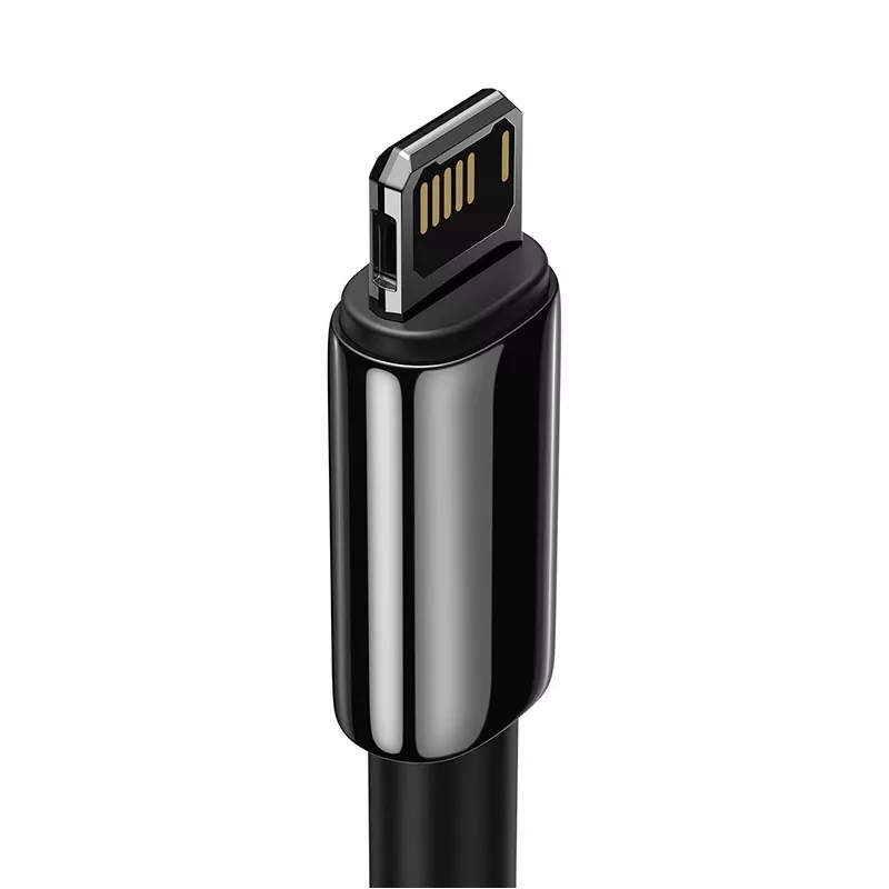 Baseus CALWJ-A01 Lightning-kaapeli 2 m musta 2,4 A
