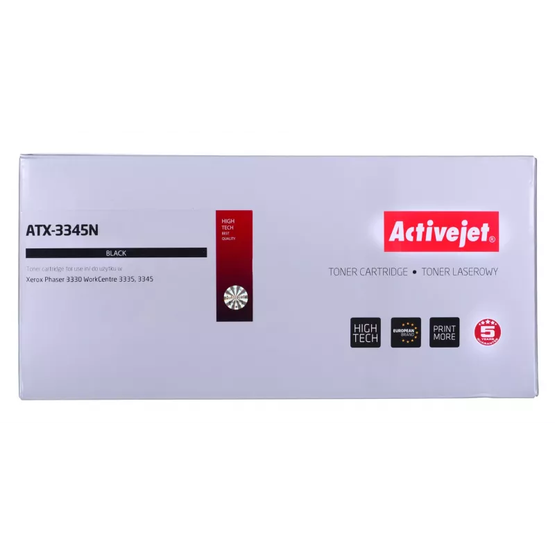 Activejet ATX-3345N värikasetti (korvaa Xerox 106R03773; Supreme; 3 000 sivua; musta)