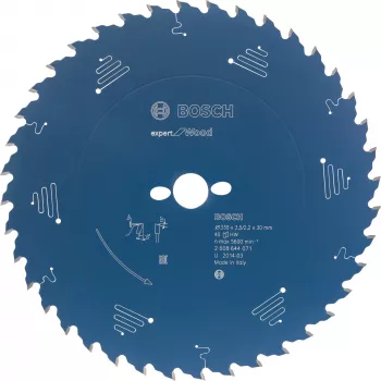 Bosch Expert for Wood 2608644022 pyörösahanterä, 165 mm, 24 hammasta, 20 mm reikä