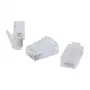 Synergy 21 S215694 RJ-45-liittimet, suojaamaton, 100 kpl pakkaus, litteälle kaapelille
