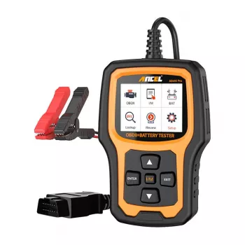 2in1 diagnostiikkaskanneri OBD2 ja akkutesteri Ancel AD410 PRO