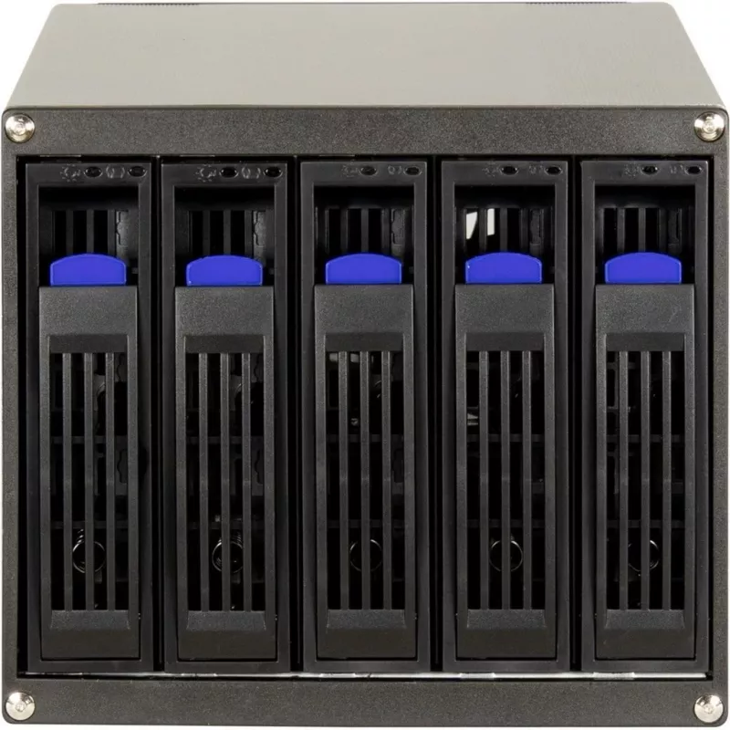 HDD-kotelo Inter-Tech ST-5255 musta 2,5/3,5 tuuman