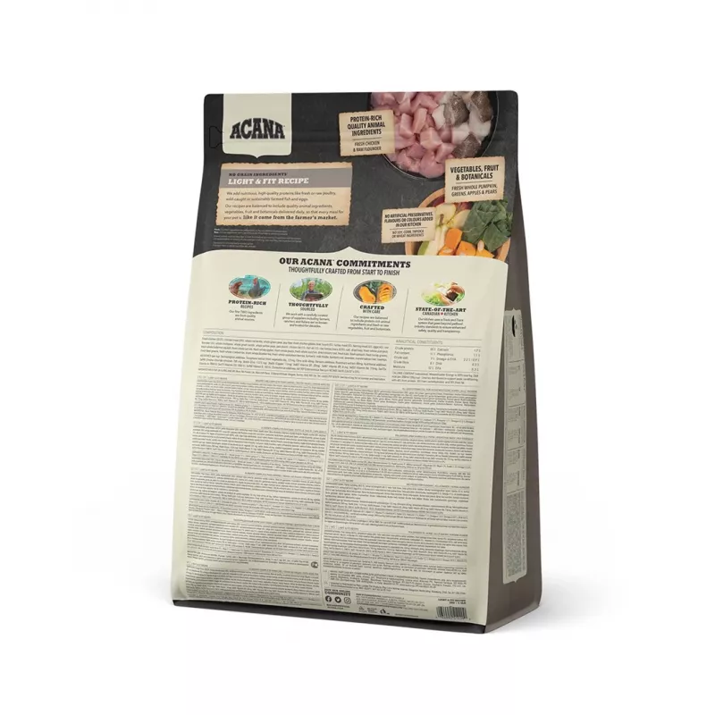 ACANA Dog Light & Fit – kuivaruoka koirille – 2 kg