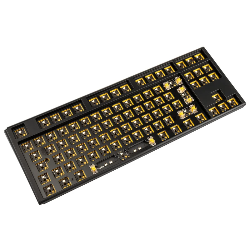 Ducky One 3 Hot-Swap Barebone TKL peli-USB-näppäimistö musta