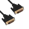 Akyga AK-AV-06 DVI-D Dual-Link-kaapeli (24+1), uros-uros, 1,8 m, musta