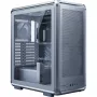 Cooler Master MasterFrame 500 Mesh PC-kotelo, Midi Tower, E-ATX, karkaistu lasi – hopea