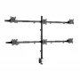 LCD-teline SBOX LCD-352/6-2 17–32 tuuman näytöille, 7×7 kg, VESA 100×100