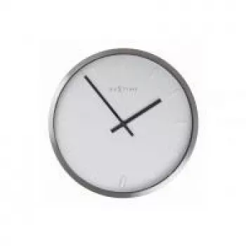 NeXtime kello 2991st Paniki, Ø34 cm, seinäkello, valkoinen