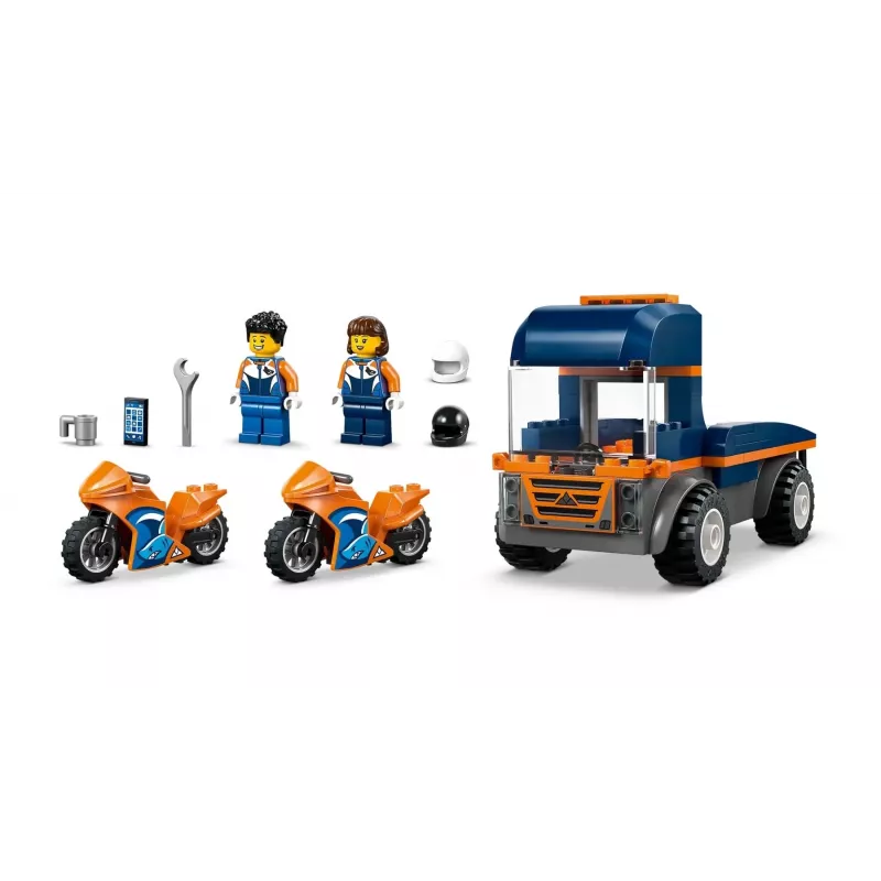 LEGO CITY 60491 Moottoripyöränkuljetusauto