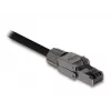 Verkkokaapeli DeLOCK RJ45-uros Cat.8.1 STP työkaluton musta