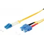 Duplex-kuitupatch-kaapeli ShiverPeaks 77810 LC–SC 9/125µm OS1/OS2 3,0 m
