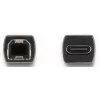 DeLOCK USB 2.0 -sovitin USB Type-C liitäntä - Type-B liitin 65839