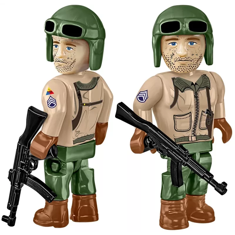 Blocks Sherman M4A2E8 865 rakennuspalikkaa