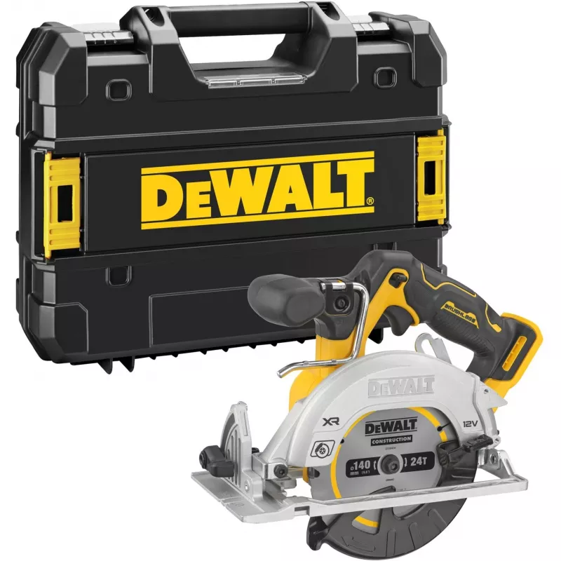 DeWALT DCS512NT 12V akkukäsipyörösaha, 140 mm, perusversio