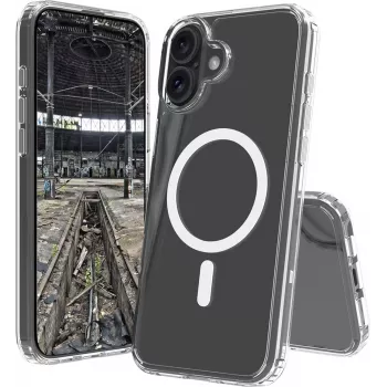 Kotelo JT BERLIN Pankow Clear MagSafe iPhone 16 15,5 cm
