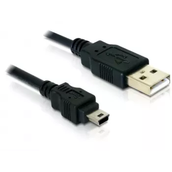 USB-kaapeli DeLOCK 82252 USB 2.0 1,5 m USB A Mini-USB B musta