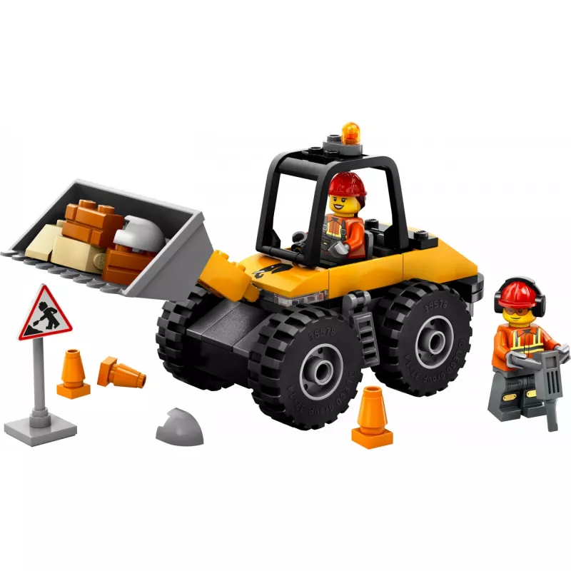 LEGO City 60450 Keltainen pyöräkuormaaja