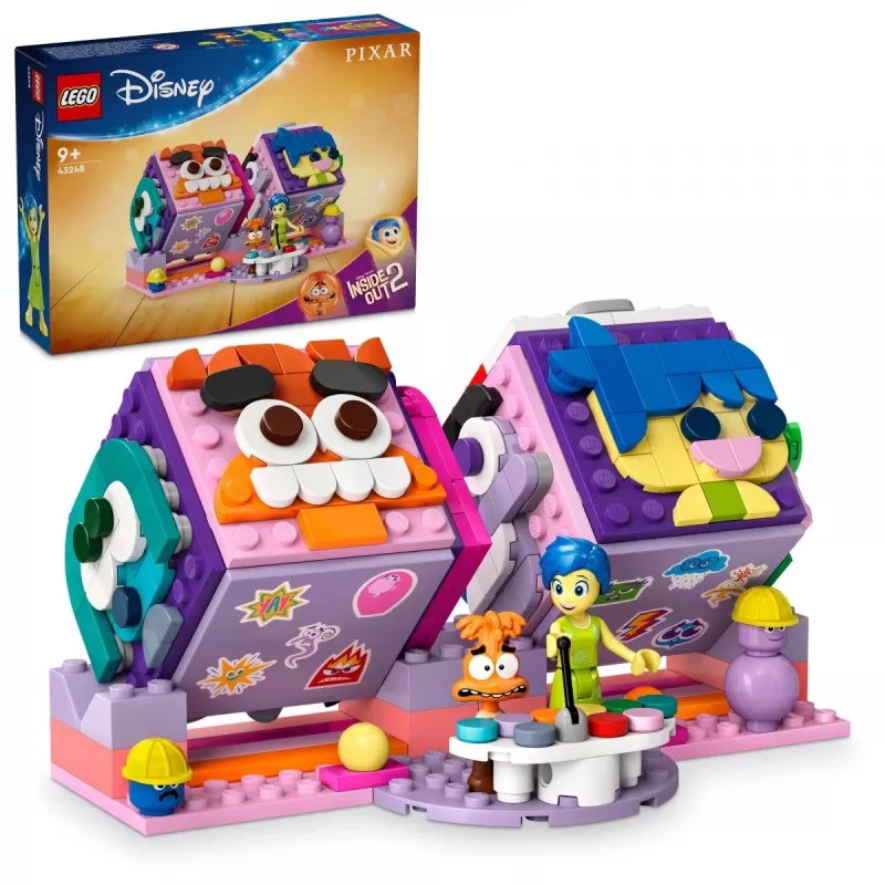 Rakennuslelu LEGO Disney Pixar Inside Out 2 tunnekuutiosarja 43248