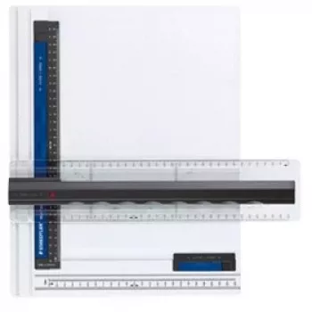Piirustuslauta Staedtler Mars 661 A4 musta valkoinen