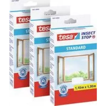 Hyttysverkko Tesa STANDARD 55671 1 300 mm x 1 100 mm antrasiitti