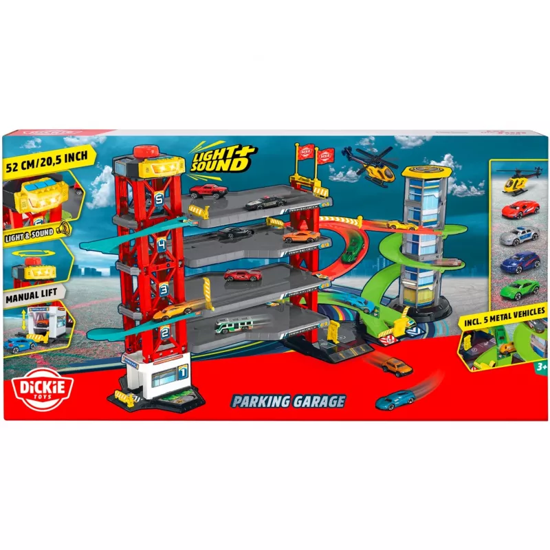 Dickie Parkgarage monikerroksinen + 5 autoa 333-9000