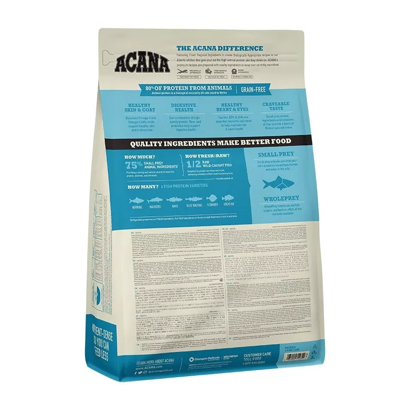 ACANA Pacifica - kuivaruoka kissoille - 1,8 kg