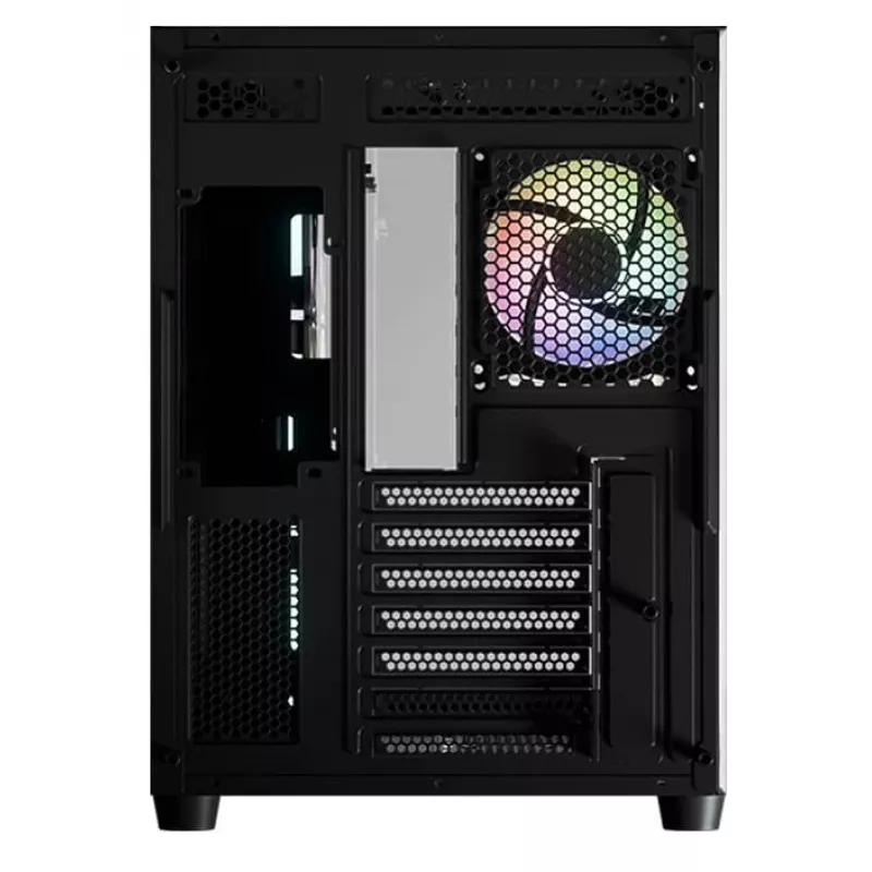 Tietokonekotelo LC-Power LC-8001B-ON Midi Tower musta