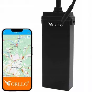 GPS-paikannin ORLLO CAR TRACK 4G GSM-yhteydellä, malli 46039