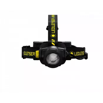 Otsalamppu Led Lenser H15R Work musta keltainen